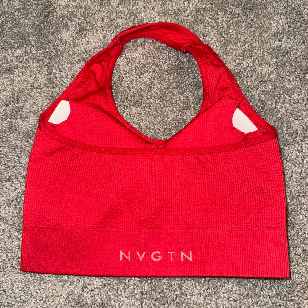 NVGTN halter sports bra